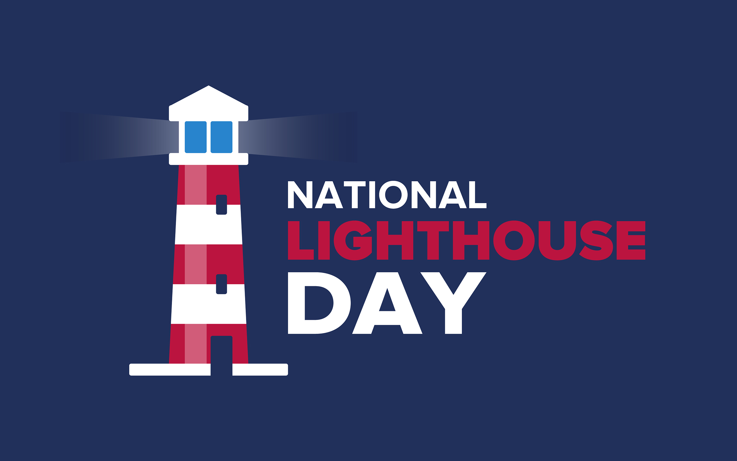 National Lighthouse Day / National Purple Heart Day Ellis DownHome